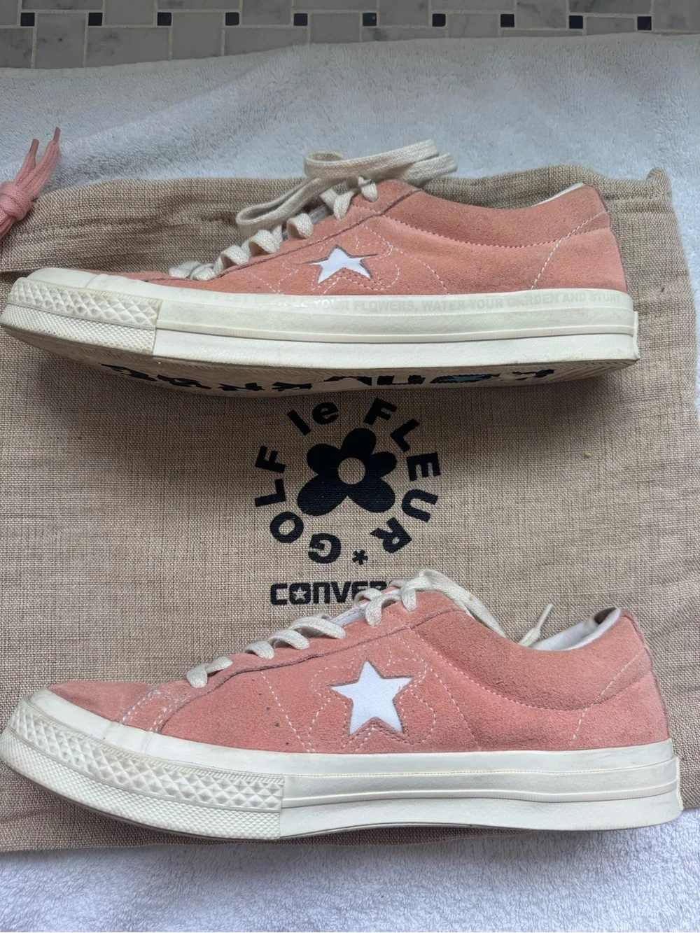 2017 Tyler the Creator x Converse One Star Ox “Peach Pearl” Shoe size 9